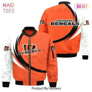 NEW FASHION 2023 Cincinnati Bengals Bomber Jacket graphic curve