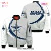 NEW FASHION 2023 Dallas Cowboys Bomber Jacket graphic heart ECG line NEW FASHION 2023 Dallas Cowboys Bomber Jacket graphic heart ECG line