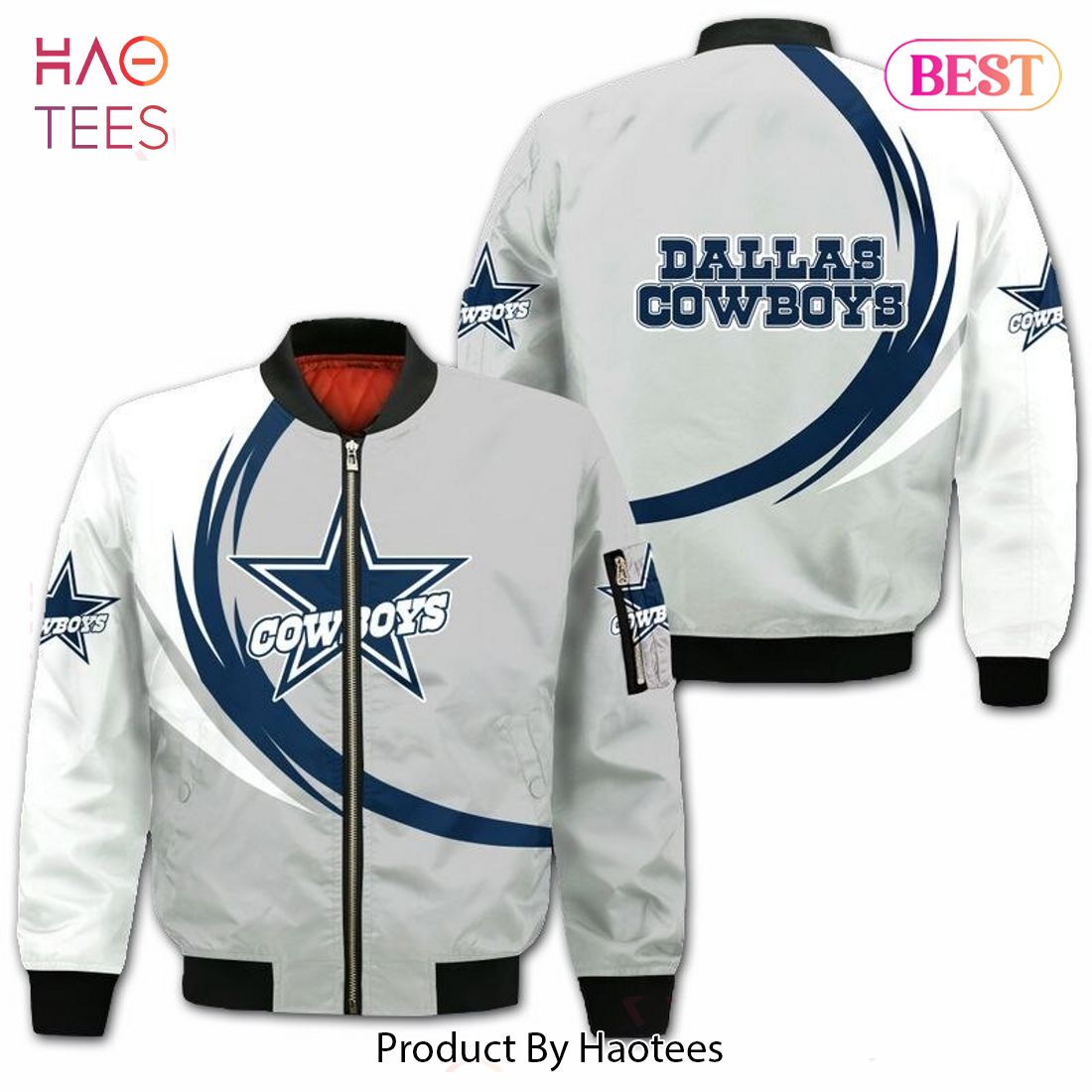NEW FASHION 2023 Dallas Cowboys Bomber Jacket graphic curve NEW FASHION 2023 Dallas Cowboys Bomber Jacket graphic curve