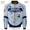 NEW FASHION 2023 Dallas Cowboys Bomber Jacket graphic heart ECG line NEW FASHION 2023 Dallas Cowboys Bomber Jacket graphic heart ECG line
