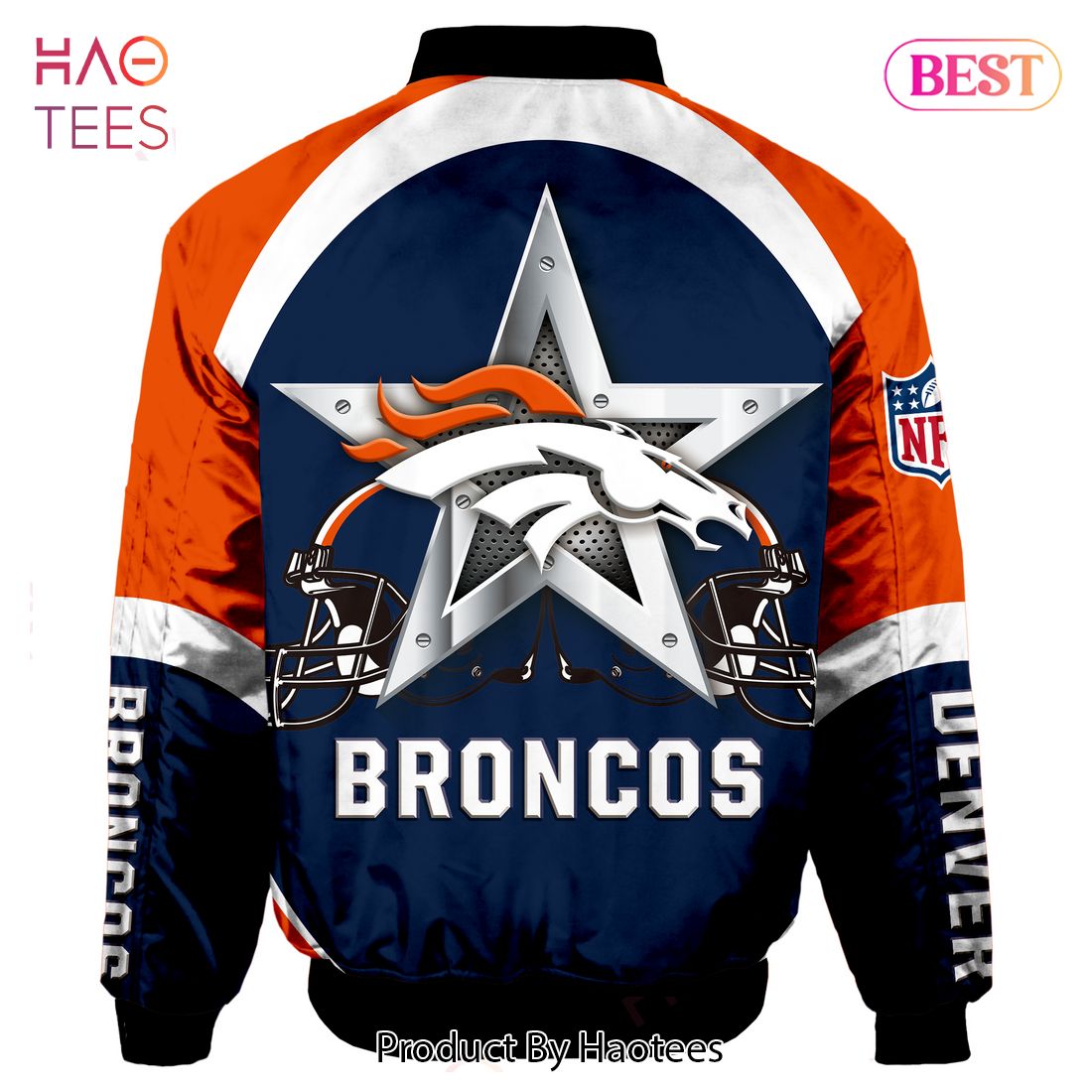 NFL Denver Broncos Bomber Jacket Best Gift For Fans