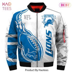 NEW FASHION 2023 Detroit Lions bomber jacket winter coat gift for men