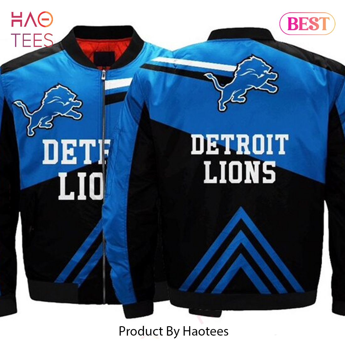 NEW FASHION 2023 Detroit Lions bomber jacket winter coat gift for men