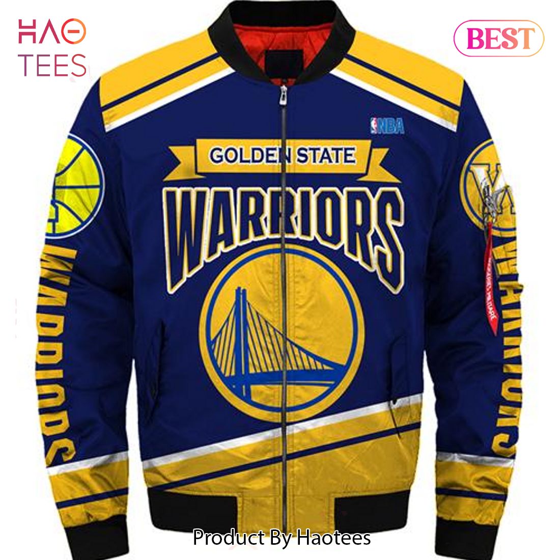 Golden State Warriors Bomber Jacket