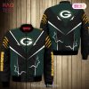 NEW FASHION 2023 Green Bay Packers bomber Jacket lightning graphic gift for men