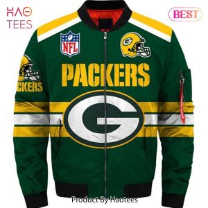 NEW FASHION 2023 Green Bay Packers bomber jacket winter coat gift for men