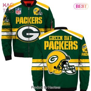 NEW FASHION 2023 Green Bay Packers bomber Jacket Style winter gift for men