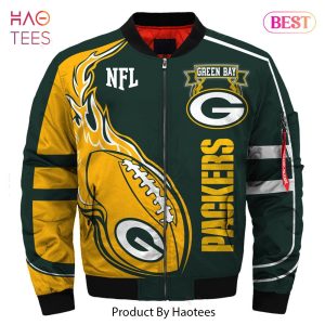 NEW FASHION 2023 Green Bay Packers bomber jacket winter coat gift for men