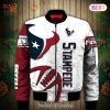 NEW FASHION 2023 Houston Texans Bomber jacket Graphic balls gift for fans