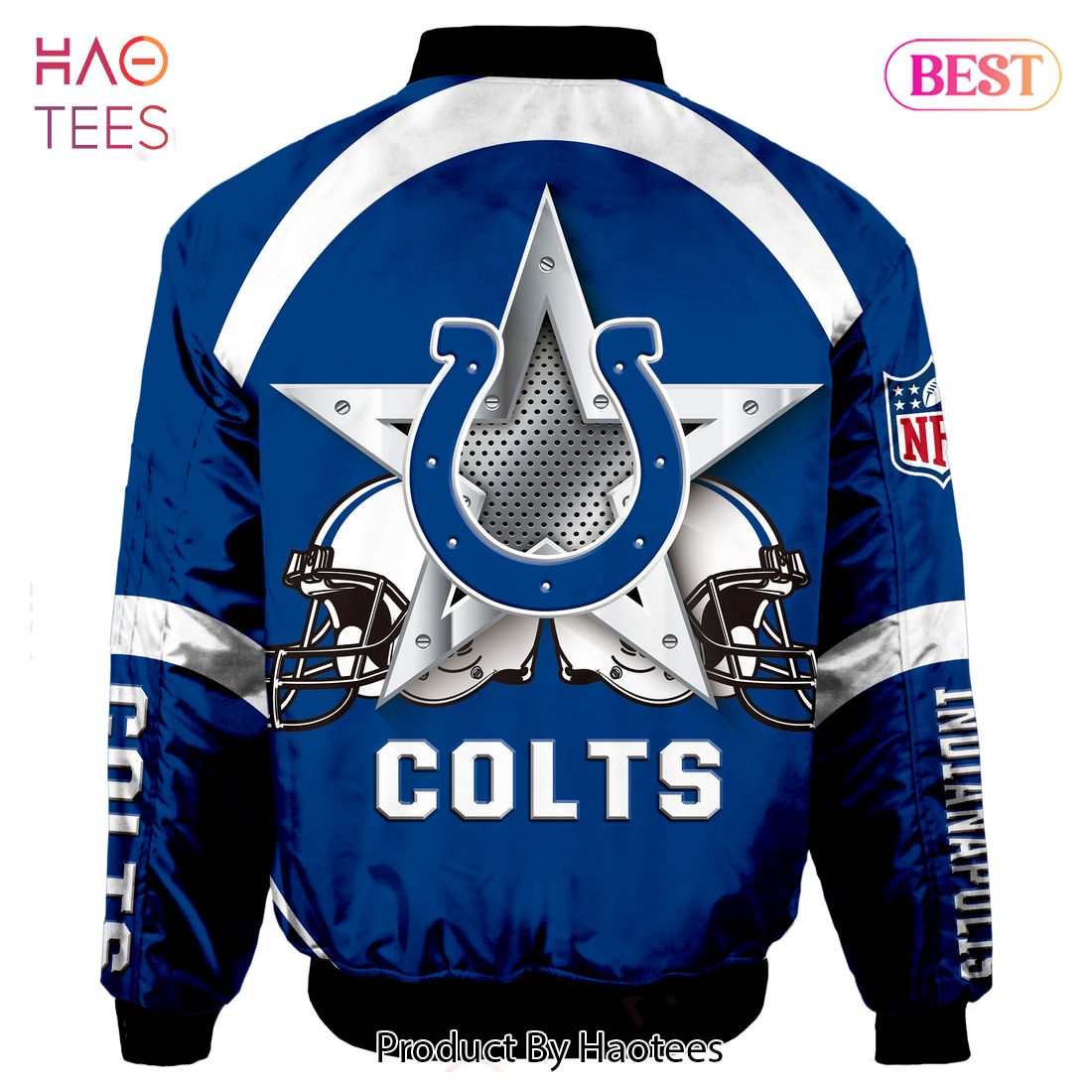 NEW FASHION 2023 Indianapolis Colts bomber jacket winter coat gift for men