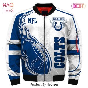 NEW FASHION 2023 Indianapolis Colts bomber jacket winter coat gift for men