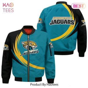 NEW FASHION 2023 Jacksonville Jaguars Bomber Jacket graphic curve