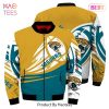 NEW FASHION 2023 Jacksonville Jaguars bomber Jacket lightning graphic gift for men NEW FASHION 2023 Jacksonville Jaguars bomber Jacket lightning graphic gift for men