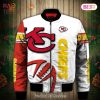 NEW FASHION 2023 Kansas City Chiefs Bomber Jacket Graphic balls gift for fans
