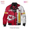 NEW FASHION 2023 Kansas City Chiefs Bomber Jacket graphic heart ECG line