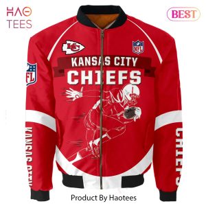 NEW FASHION 2023 Kansas City Chiefs Bomber Jacket Graphic Running men gift for fans