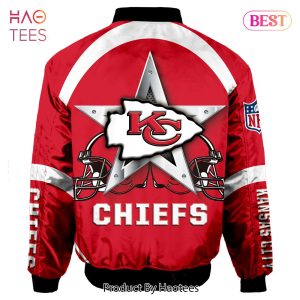 NEW FASHION 2023 Kansas City Chiefs Bomber Jacket Graphic Running men gift for fans