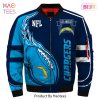 NEW FASHION 2023 Las Vegas Raiders bomber Jacket lightning graphic gift for men