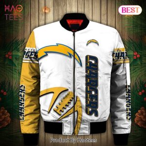 NEW FASHION 2023 Los Angeles Chargers Bomber Jacket Graphic balls gift for fans