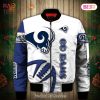 NEW FASHION 2023 Los Angeles Rams Bomber Jacket graphic curve
