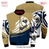 NEW FASHION 2023 Los Angeles Rams bomber Jacket lightning graphic gift for men