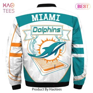 NEW FASHION 2023 Miami Dolphins bomber jacket winter coat gift for men
