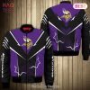 NEW FASHION 2023 Minnesota Vikings bomber Jacket lightning graphic gift for men