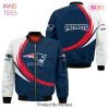 NEW FASHION 2023 New England Patriots Bomber Jacket graphic heart ECG line