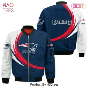 NEW FASHION 2023 New England Patriots Bomber Jacket graphic curve