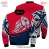 NEW FASHION 2023 New England Patriots Bomber Jacket graphic heart ECG line