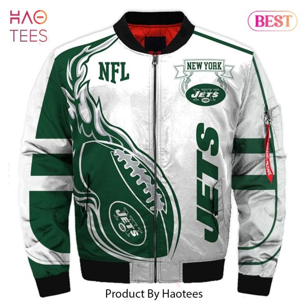 NEW FASHION 2023 New York Jets bomber jacket winter coat gift for men