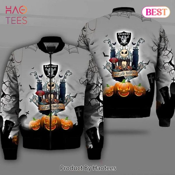 NEW FASHION 2023 Oakland Raiders bomber jacket winter coat gift for fans