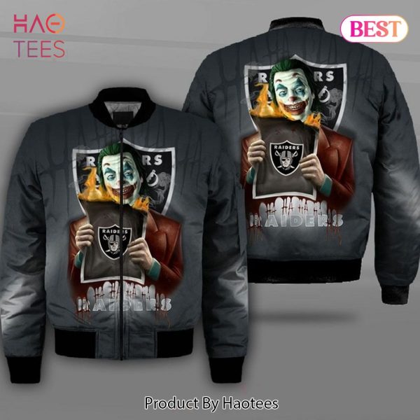 NEW FASHION 2023 Oakland Raiders bomber jacket winter coat gift for fans