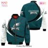 NEW FASHION 2023 Philadelphia Eagles Bomber jacket Graphic balls gift for fans