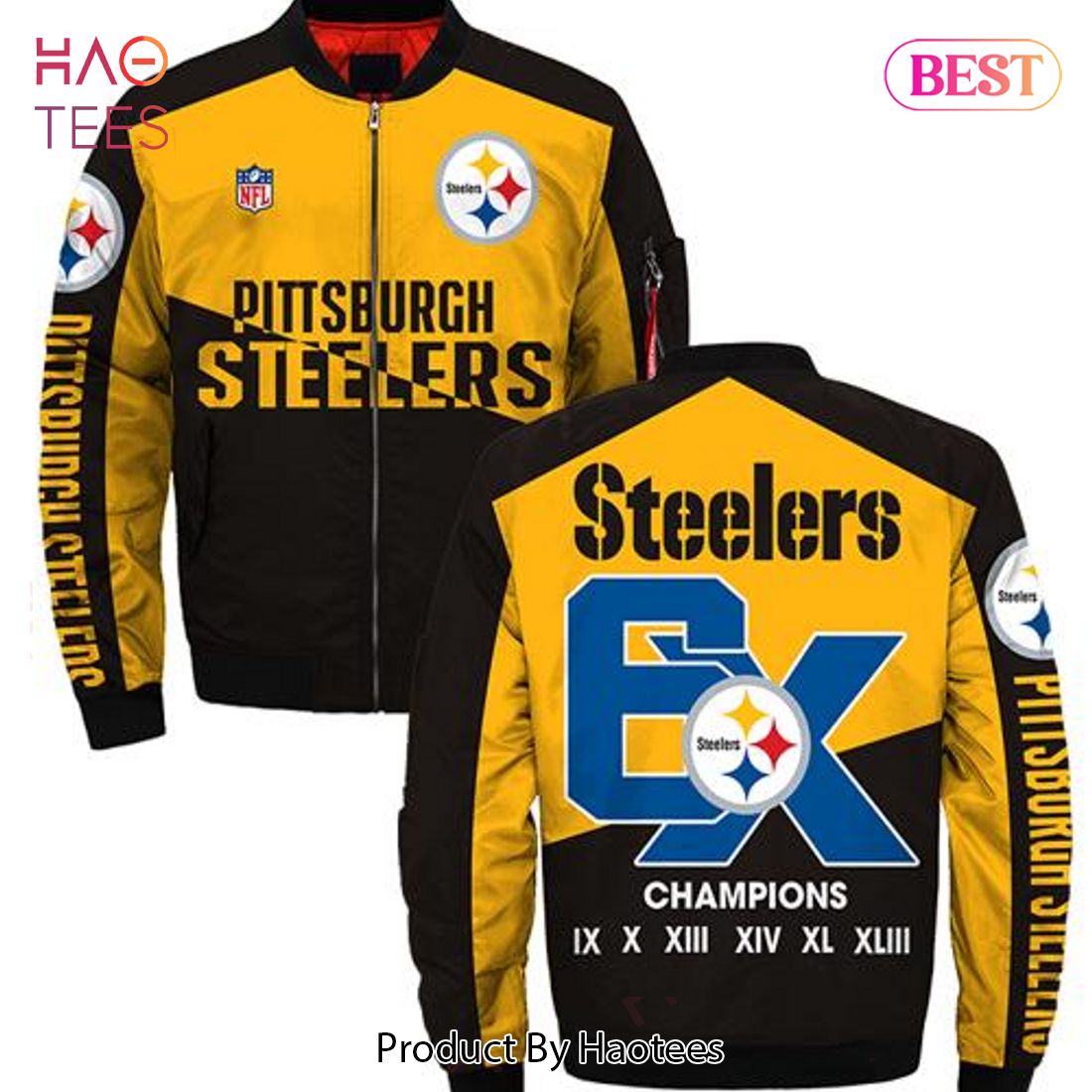 pittsburgh steelers jackets for men