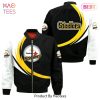 NEW FASHION 2023 Pittsburgh Steelers Bomber Jacket graphic heart ECG line