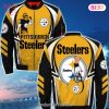 NEW FASHION 2023 Pittsburgh Steelers bomber Jacket Style winter coat gift for men