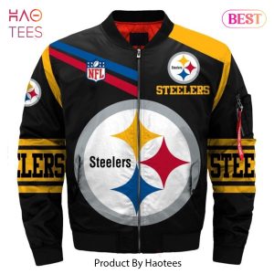 NEW FASHION 2023 Pittsburgh Steelers bomber jacket winter coat gift for men