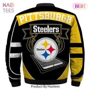 NEW FASHION 2023 Pittsburgh Steelers bomber jacket winter coat gift for men