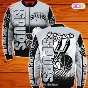 NEW FASHION 2023 San Antonio Spurs bomber Jacket winter coat gift for men