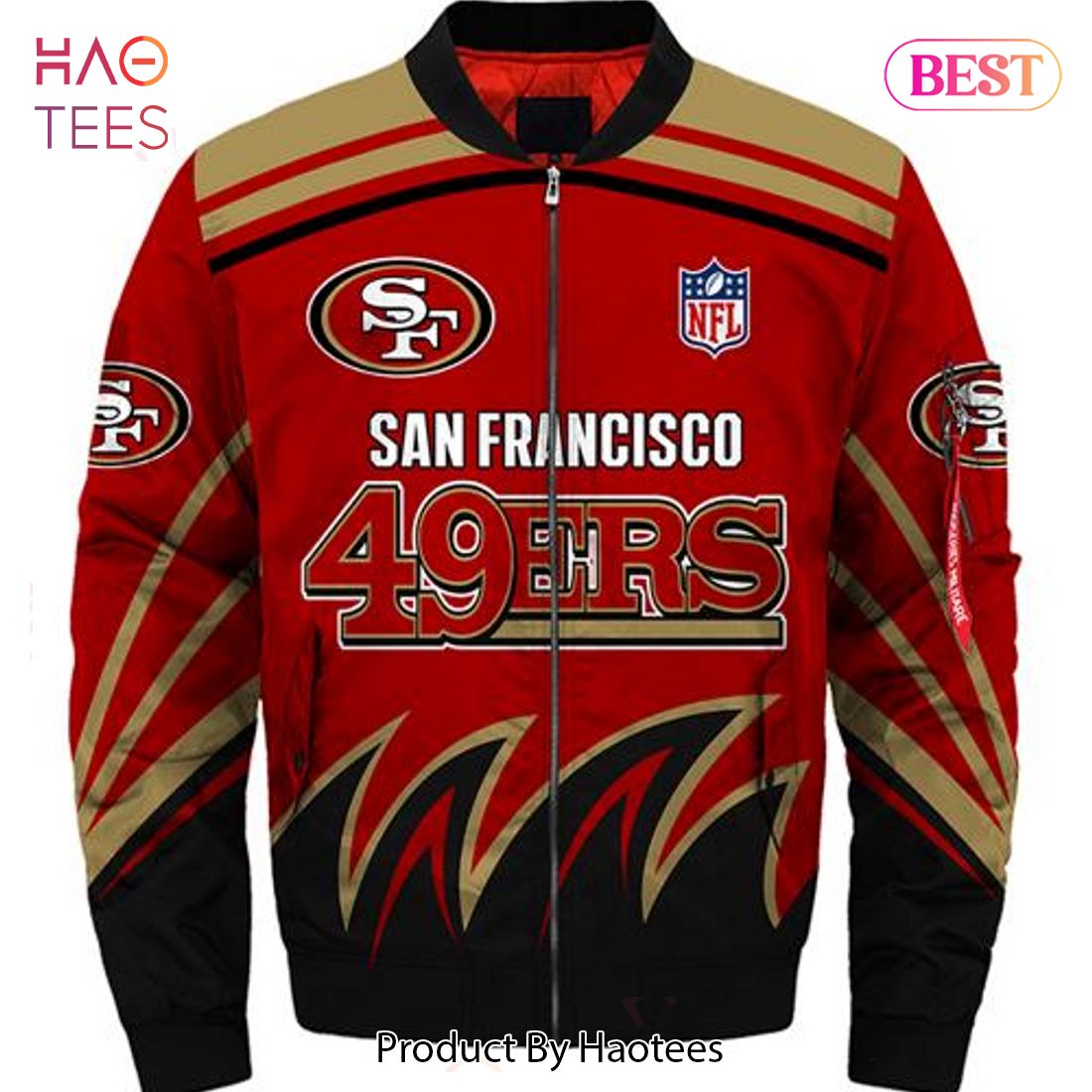 NEW FASHION 2023 San Francisco 49ers bomber jacket winter coat