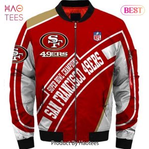 NEW FASHION 2023 San Francisco 49ers bomber jacket Super Bowl champions winter gift for men