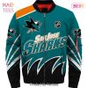 NEW FASHION 2023 San Jose Sharks bomber jacket Style winter coat gift for men