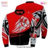 NEW FASHION 2023 Tampa Bay Buccaneers Bomber Jacket graphic heart ECG line