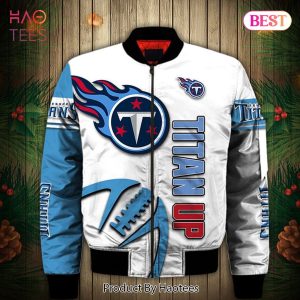 NEW FASHION 2023 Tennessee Titans Bomber jacket Graphic balls gift for fans