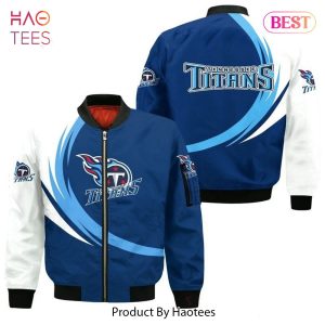 NEW FASHION 2023 Tennessee Titans Bomber Jacket graphic curve