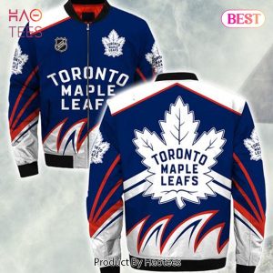NEW FASHION 2023 Toronto Maple Leafs bomber jacket Style winter gift for men