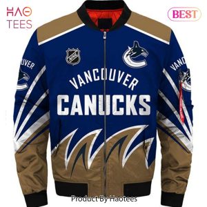 NEW FASHION 2023 Vancouver Canucks bomber jacket Style winter gift for men