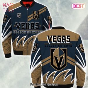 NEW FASHION 2023 Vegas Golden Knights bomber jacket Style winter coat gift for men
