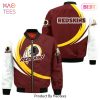 NEW FASHION 2023 Washington Football Team Bomber Jacket graphic heart ECG line